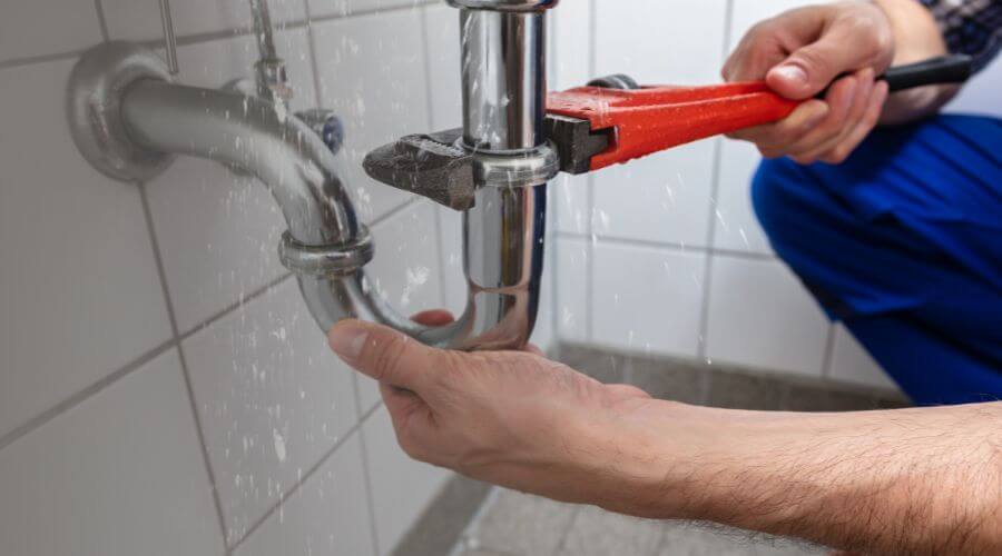 Gas tankless water heater installation in Advance, MO